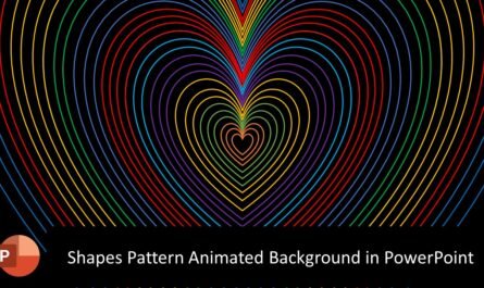 shapes pattern animated background