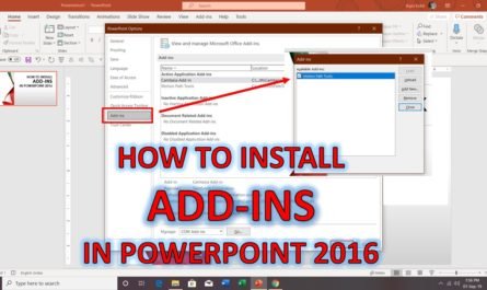 How to Install Add-Ins in PowerPoint