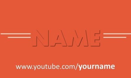 Simplicity Free Youtube Intro Template PowerPoint