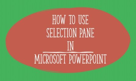 Using Selection Pane in Microsoft PowerPoint