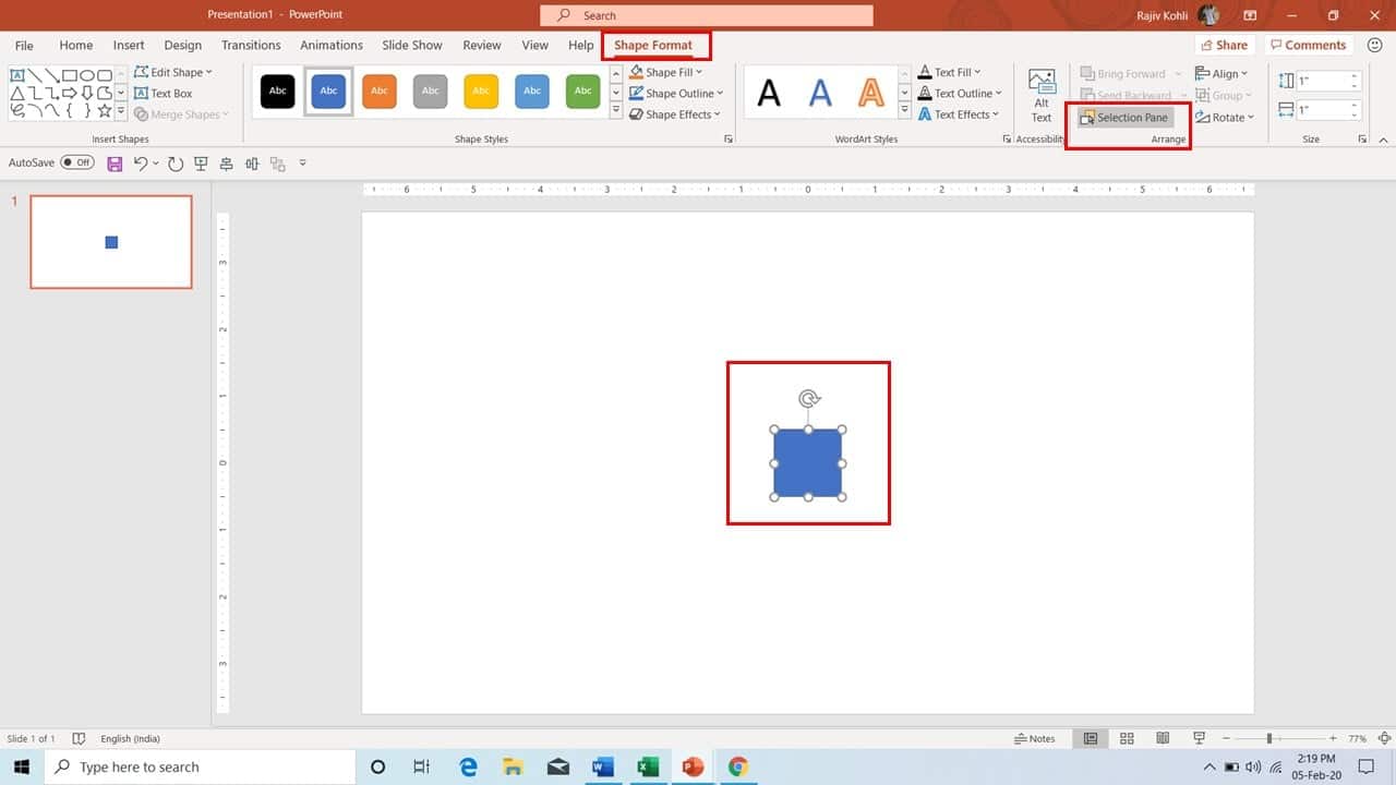 How To Use Selection Pane in PowerPoint, Word, and Excel Tutorial