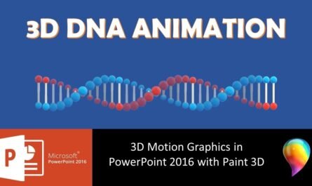 3D DNA Animation in PowerPoint
