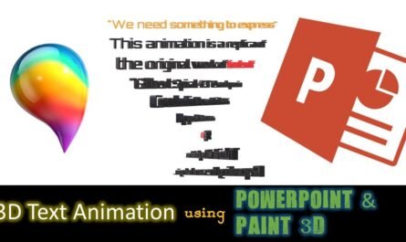 3D Text Animation in PowerPoint
