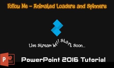 Follow Me Animated Loader in PowerPoint