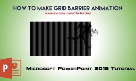 Grid Barrier Animation in PowerPoint