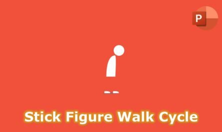 Stick Figure Walk Cycle in PowerPoint