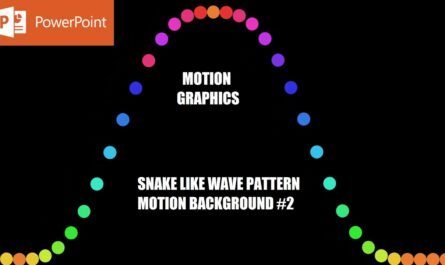 Snake Waves Animation in PowerPoint