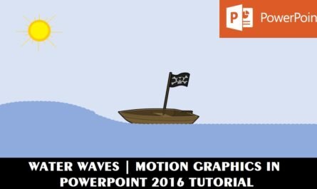 Water Waves Animation in PowerPoint Tutorial
