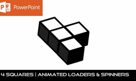 3D Squares Animation in PowerPoint
