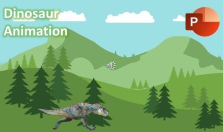 3D Dinosaur Animation in PowerPoint 365