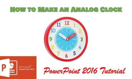 Clock Animation PPT in PowerPoint