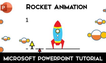 Rocket Animation Animation in PowerPoint