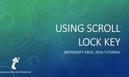What is Scroll Lock Key and How To Use It