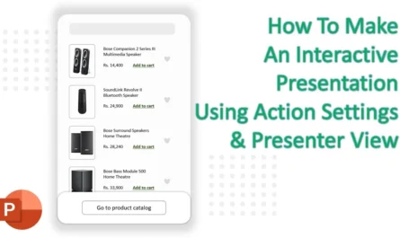 Mastering PowerPoint Action Settings for Dynamic Product Catalogs