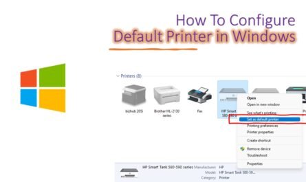 Default Printer in Windows 10