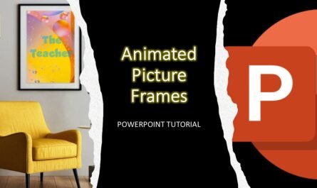Digital Picture Frames Animation in PowerPoint