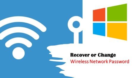 WiFi Password Recovery on Windows